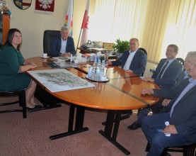 Delegacja z Urzędu Miejskiego w Końskich